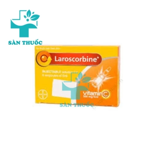 Laroscorbine 500mg/5ml Bayer - Thuốc điều trị thiếu hụt vitamin C